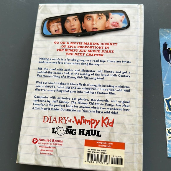 Diary of a Wimpy Kid The Wimpy Kid Movie Diary The Next Chapter Jeff Kinney New - Picture 5 of 6